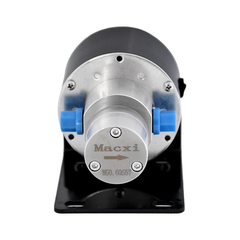 Микро магнитный шестерёнчатый насос Macxi 0.60 см³/об, вид спереди