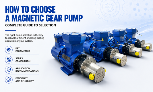 Complete guide on how to choose the right magnetic gear pump for your system